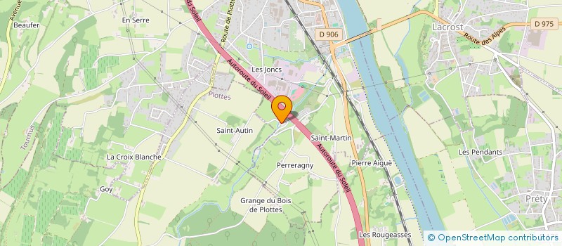 localisation de l'entreprise MONSIEUR ALEX SCHATZ  TOURNUS