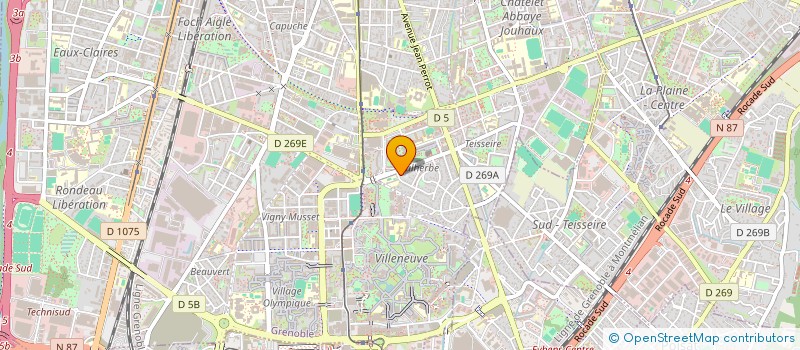 localisation de l'entreprise MONSIEUR ALEX SERVANT à GRENOBLE