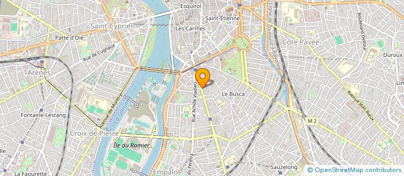 localisation de l'entreprise MONSIEUR ALEX SOUBERVIE  TOULOUSE