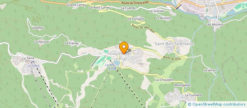 localisation de l'entreprise MONSIEUR ALEX TASSO à COURCHEVEL