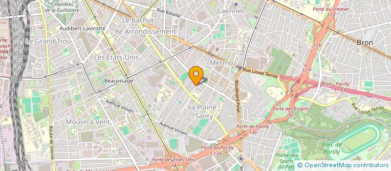 localisation de l'entreprise MONSIEUR ALEX TAVET  LYON