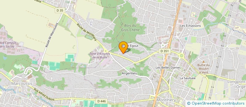 localisation de l'entreprise MONSIEUR ALEX TRICHARD  MONTLHERY