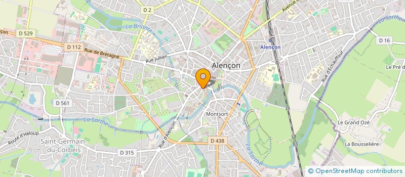 localisation de l'entreprise MONSIEUR ALEX VANDEKERKOEVE à ALENCON