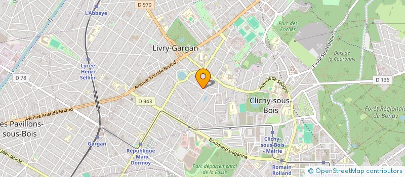 localisation de l'entreprise MONSIEUR ALEX VANDERMEULEN  LIVRY-GARGAN