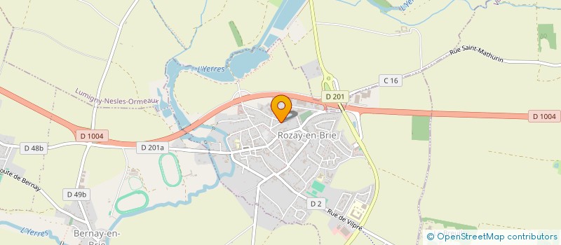 localisation de l'entreprise MONSIEUR ALEX VAUTIER  ROZAY-EN-BRIE