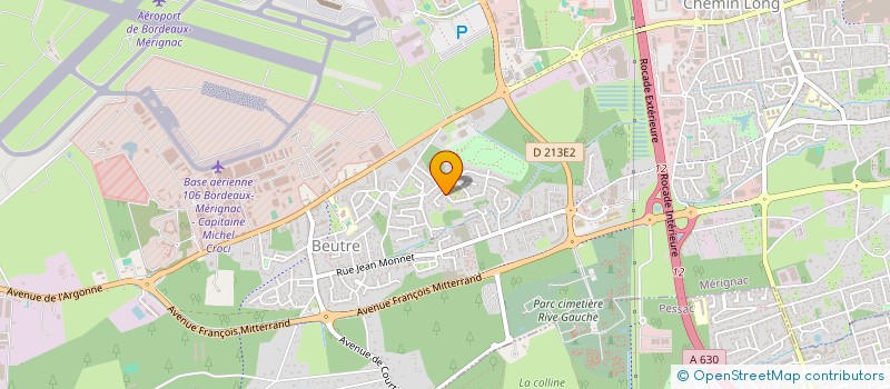 localisation de l'entreprise MONSIEUR ALEX VICENT  MERIGNAC