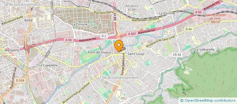 localisation de l'entreprise MONSIEUR ALEX VIDAL à MARSEILLE
