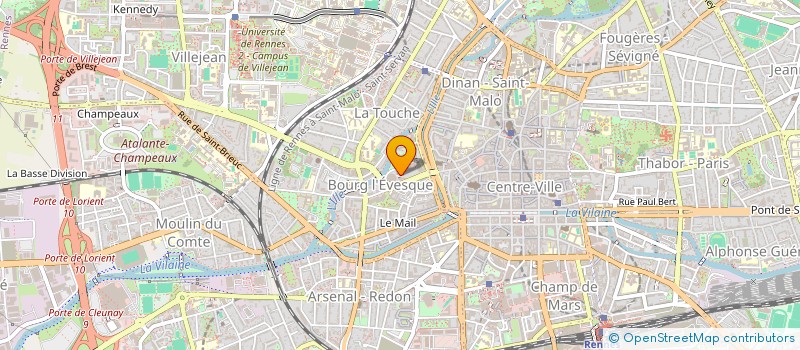 localisation de l'entreprise MONSIEUR ALEX WALLMEN  RENNES