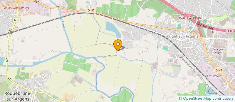 localisation de l'entreprise MONSIEUR ALEX WINTERSTEIN à FREJUS