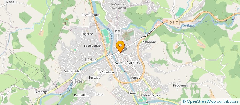 localisation de l'entreprise MONSIEUR ALEX WOJDACKI à SAINT-GIRONS