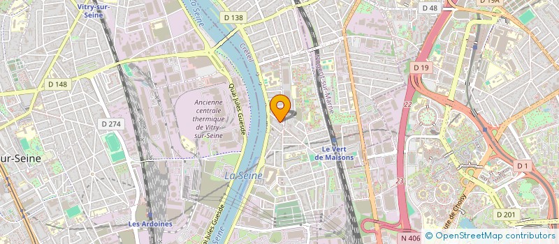 localisation de l'entreprise MONSIEUR ALEXAN BALIKJIAN  ALFORTVILLE