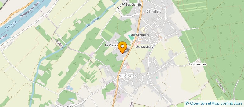 localisation de l'entreprise MONSIEUR ALEXAND PIEGU  CHAILLES