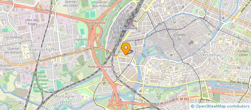 localisation de l'entreprise MONSIEUR ALEXANDER ADJOVI à STRASBOURG