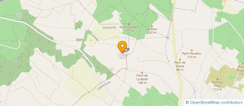 localisation de l'entreprise MONSIEUR ALEXANDER ARKINSTALL  QUARANTE