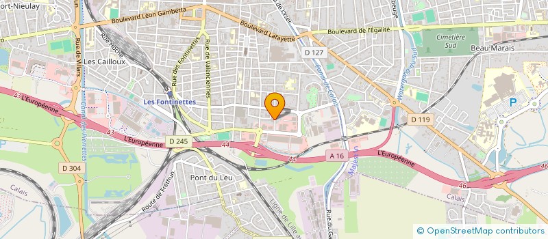 localisation de l'entreprise MONSIEUR ALEXANDER BOICHUT  COQUELLES