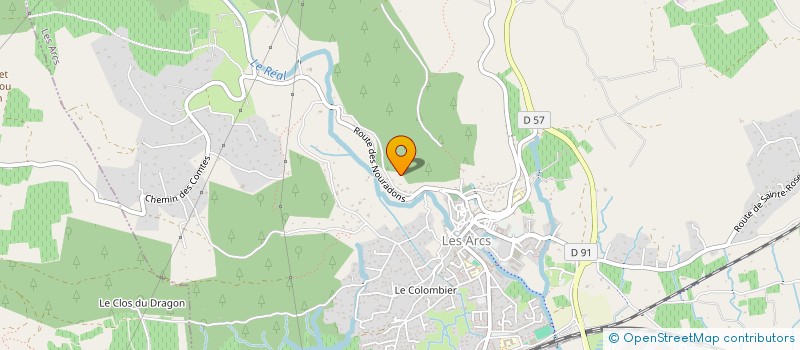 localisation de l'entreprise MONSIEUR ALEXANDER BONELLO à LES ARCS