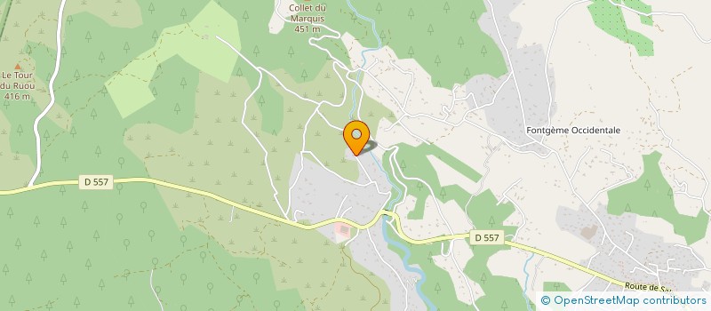 localisation de l'entreprise MONSIEUR ALEXANDER BORLOGLOU  FLAYOSC