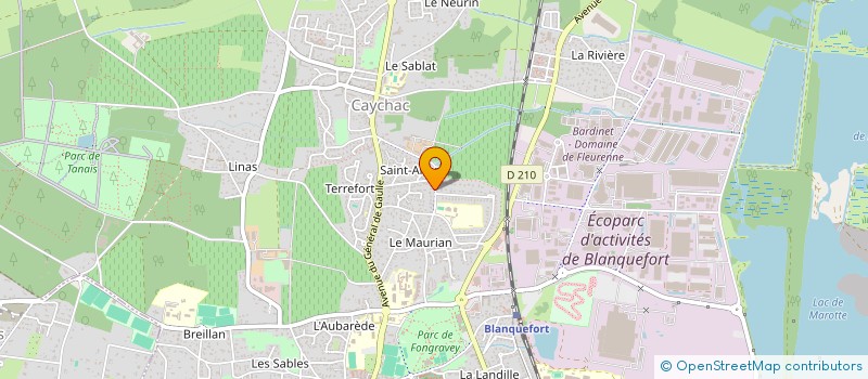 localisation de l'entreprise MONSIEUR ALEXANDER BOSIO à BLANQUEFORT