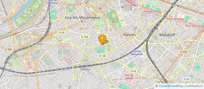 localisation de l'entreprise MONSIEUR ALEXANDER BRICE à VANVES