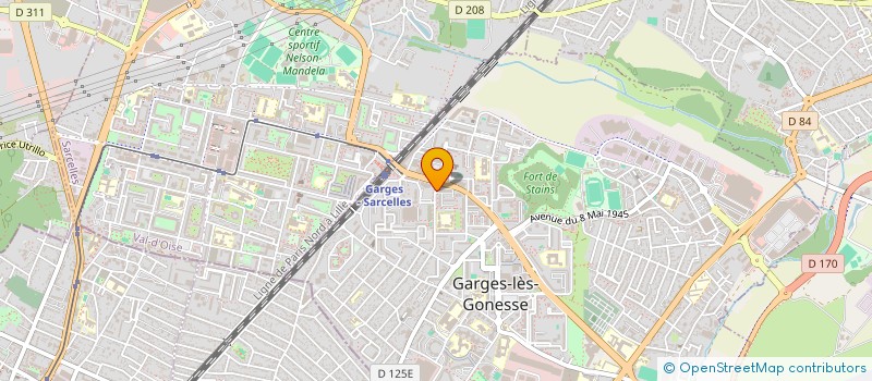 localisation de l'entreprise MONSIEUR ALEXANDER BROOKS  GARGES-LES-GONESSE