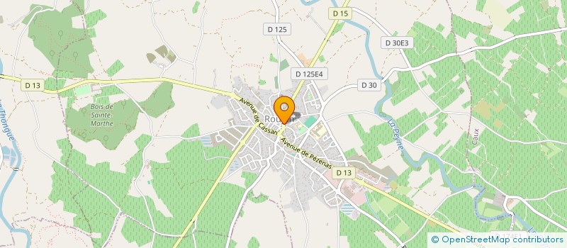 localisation de l'entreprise MONSIEUR ALEXANDER CHARLES  ROUJAN