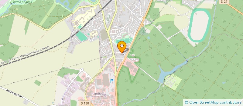 localisation de l'entreprise MONSIEUR ALEXANDER CLEMENT  RAMBOUILLET