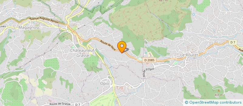 localisation de l'entreprise MONSIEUR ALEXANDER CORNISH à CHATEAUNEUF-GRASSE