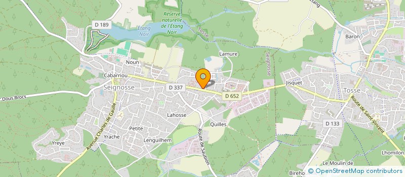 localisation de l'entreprise MONSIEUR ALEXANDER DE CUYPER  SEIGNOSSE