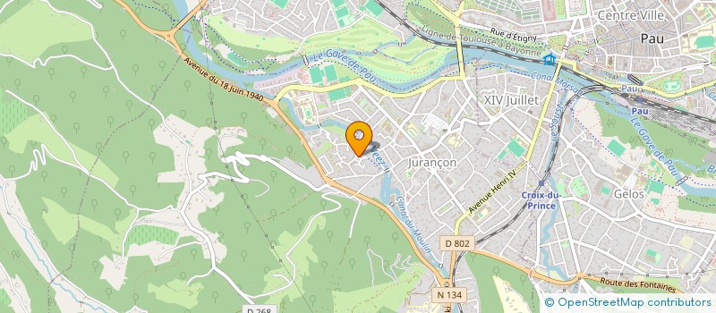 localisation de l'entreprise MONSIEUR ALEXANDER DUBSKY  JURANCON