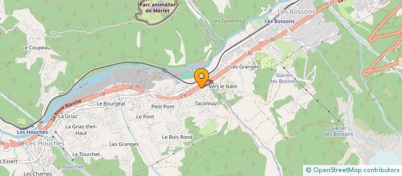 localisation de l'entreprise MONSIEUR ALEXANDER DUSMET DE SMOURS à LES HOUCHES