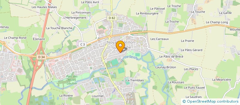 localisation de l'entreprise MONSIEUR ALEXANDER FLIPO à NOYAL-CHATILLON-SUR-SEICHE