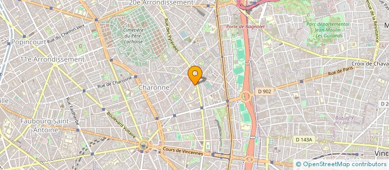 localisation de l'entreprise MONSIEUR ALEXANDER FOXTON  PARIS