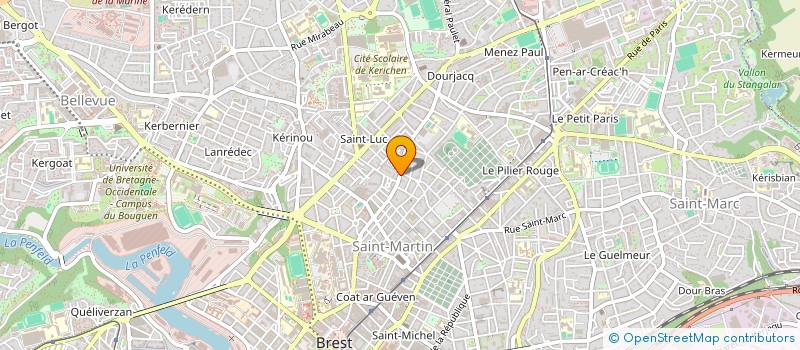 localisation de l'entreprise MONSIEUR ALEXANDER GASPARI à BREST