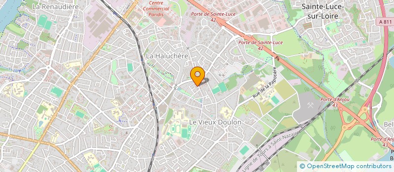 localisation de l'entreprise MONSIEUR ALEXANDER GETACHEW à NANTES