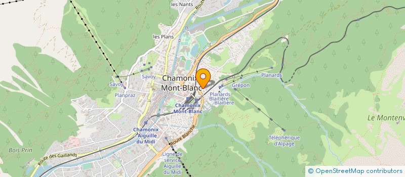 localisation de l'entreprise MONSIEUR ALEXANDER GRABOV à CHAMONIX-MONT-BLANC