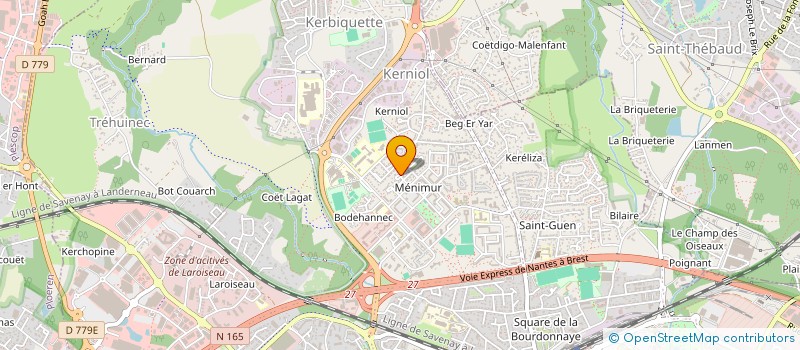 localisation de l'entreprise MONSIEUR ALEXANDER GUERRA MORENO à VANNES