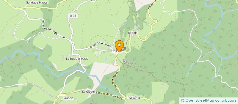 localisation de l'entreprise MONSIEUR ALEXANDER HALSEY  BRASSAC