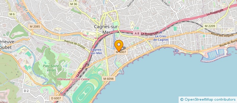 localisation de l'entreprise MONSIEUR ALEXANDER ISCHEN à CAGNES-SUR-MER