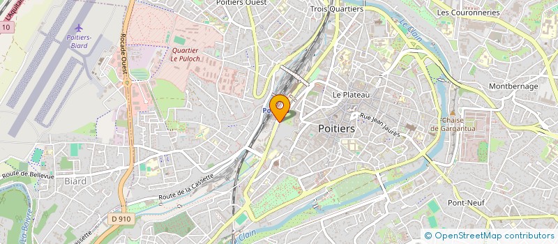 localisation de l'entreprise MONSIEUR ALEXANDER KIRK  POITIERS