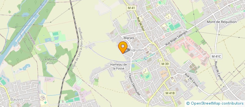 localisation de l'entreprise MONSIEUR ALEXANDER LEBAIL  ANNULLIN