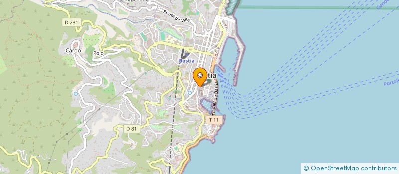 localisation de l'entreprise MONSIEUR ALEXANDER LEGAKIS à BASTIA