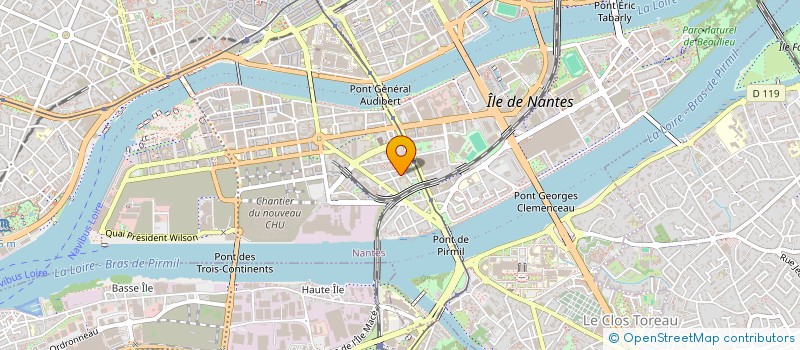 localisation de l'entreprise MONSIEUR ALEXANDER MASDUPUY  NANTES