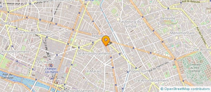 localisation de l'entreprise MONSIEUR ALEXANDER MAXWELL  PARIS