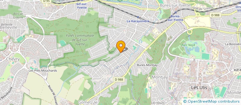 localisation de l'entreprise MONSIEUR ALEXANDER SEBAG  BURES-SUR-YVETTE