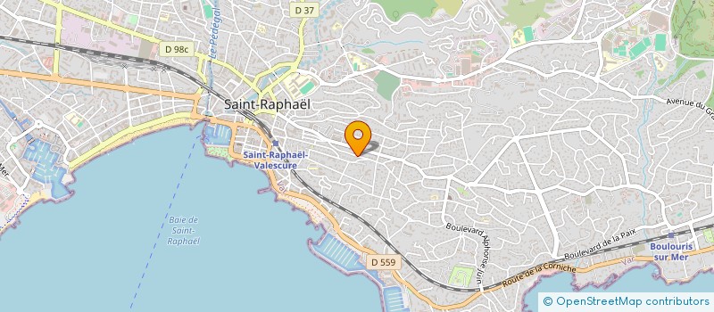localisation de l'entreprise MONSIEUR ALEXANDER SHAIKEVICH à SAINT-RAPHAEL