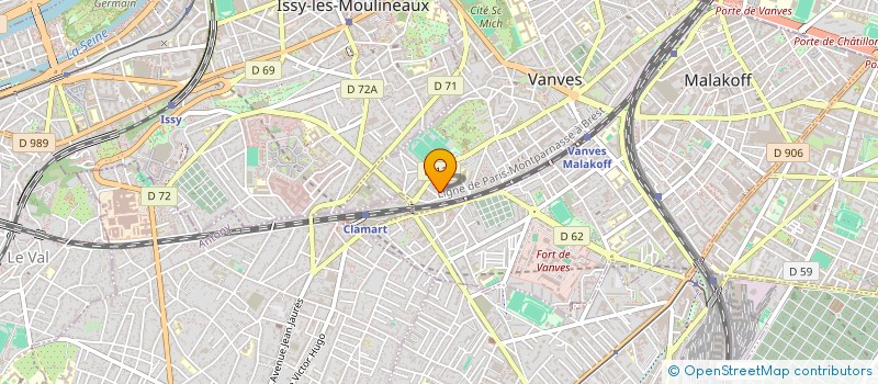 localisation de l'entreprise MONSIEUR ALEXANDER SOLANKE  VANVES