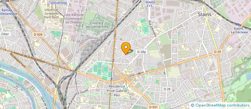 localisation de l'entreprise MONSIEUR ALEXANDER SOLTERMANN à PIERREFITTE-SUR-SEINE