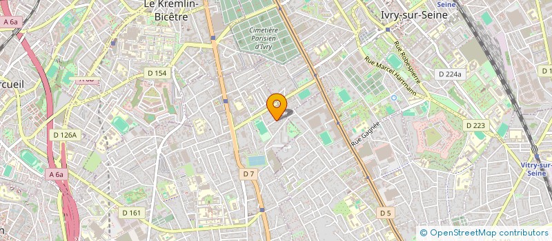 localisation de l'entreprise MONSIEUR ALEXANDER SPRENG  VILLEJUIF