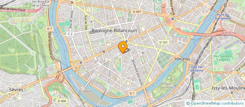 localisation de l'entreprise MONSIEUR ALEXANDER STEPHENSON à BOULOGNE-BILLANCOURT