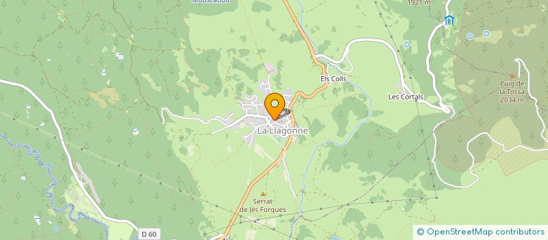 localisation de l'entreprise MONSIEUR ALEXANDER TIGHE  LA LLAGONNE